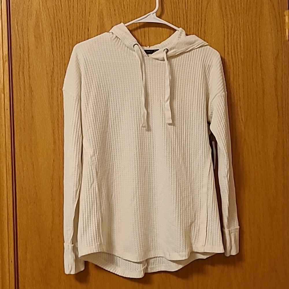 NWT Black Tape Hooded Top